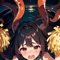 チアリーダーとタコモンスター 11枚目