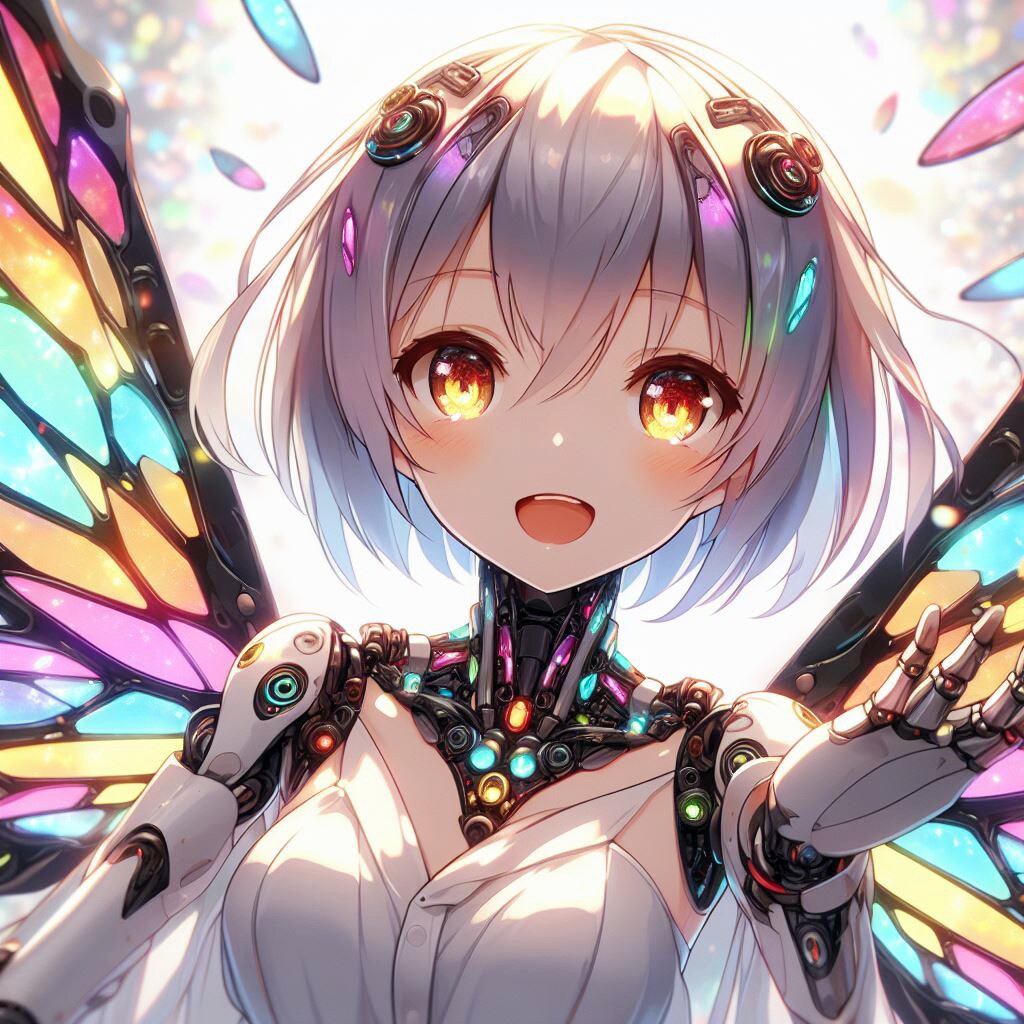 眩しい笑顔