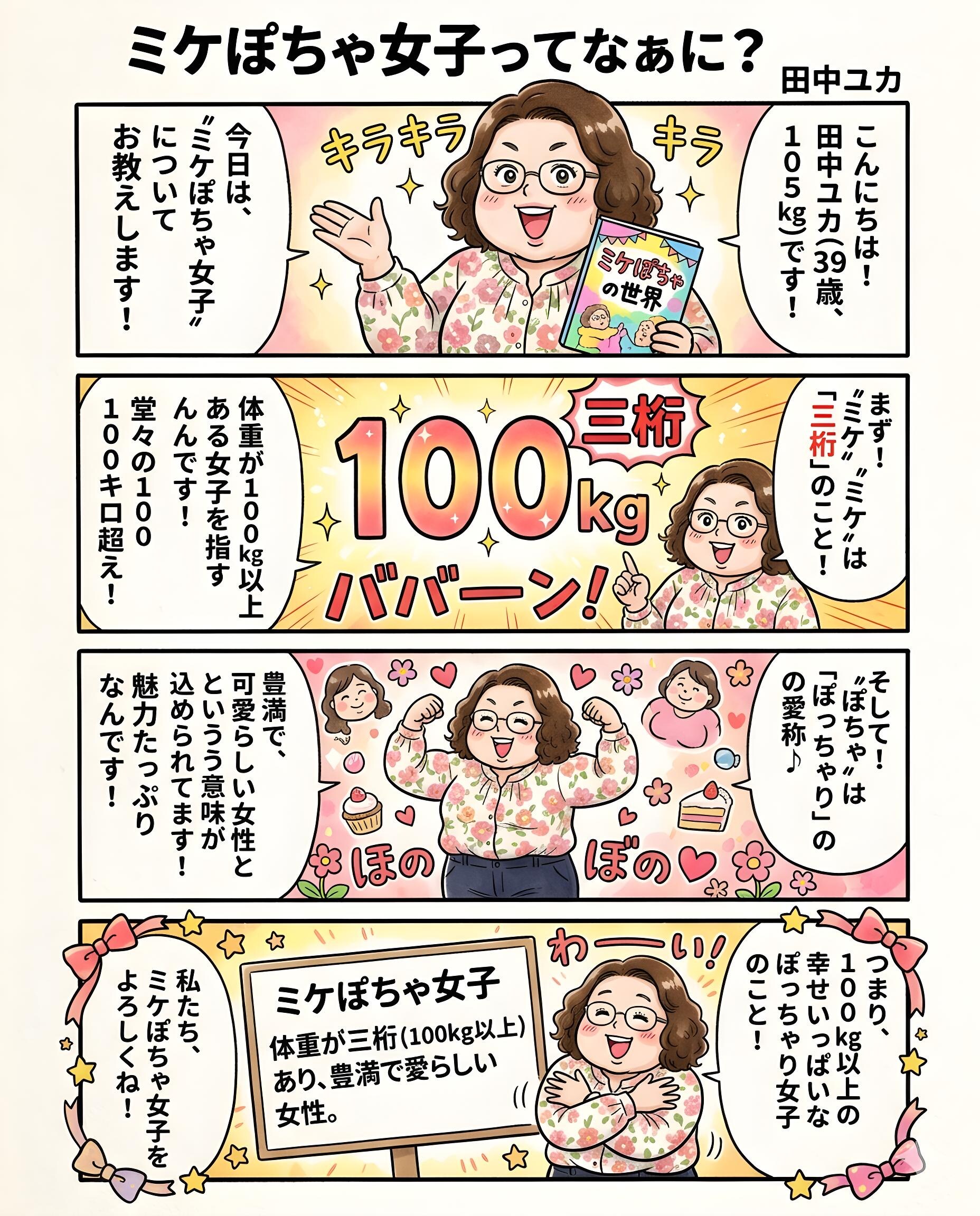 ミケぽちゃ女子の定義