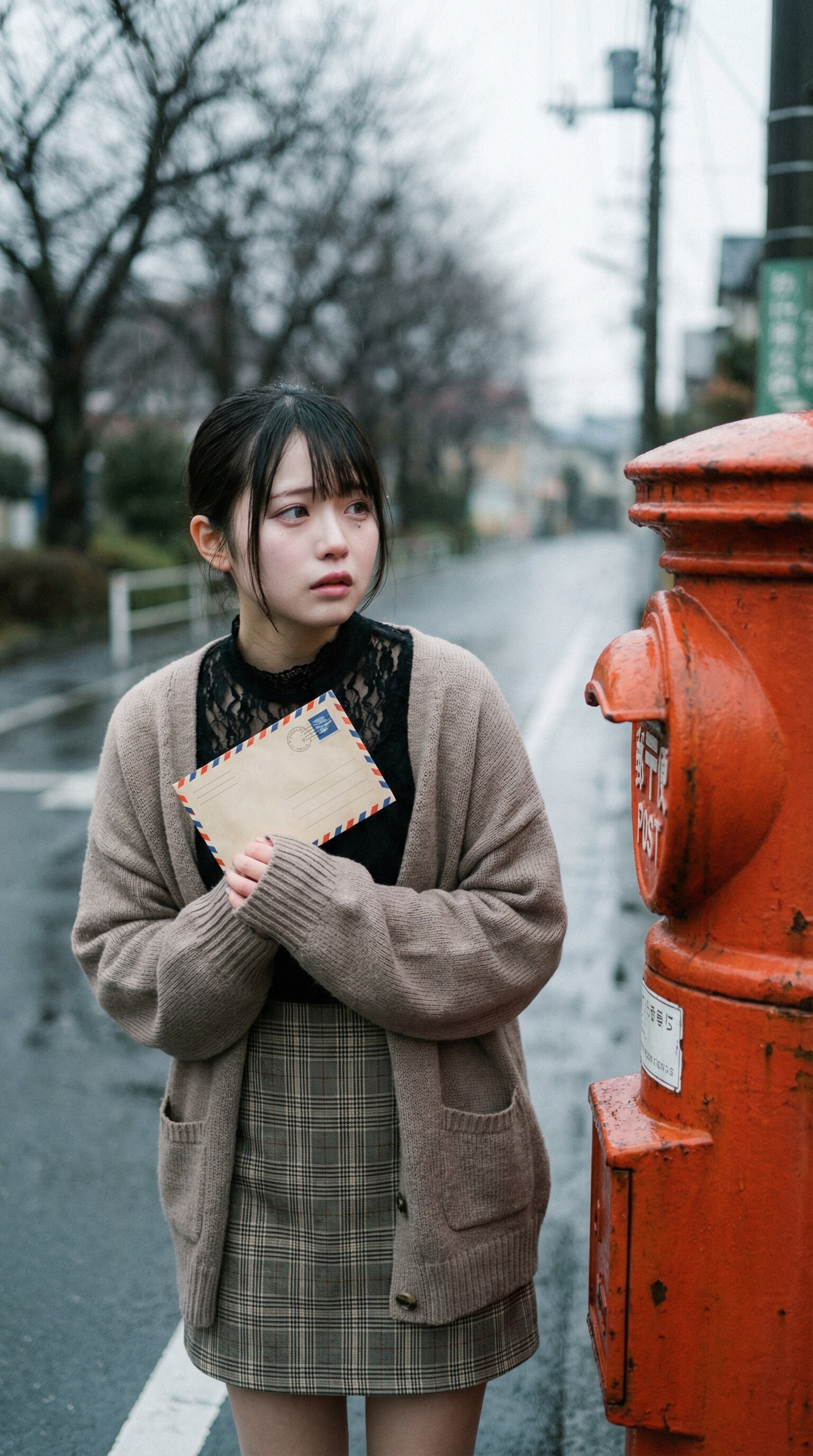 Letter in the Rain | の人気AIイラスト・グラビア