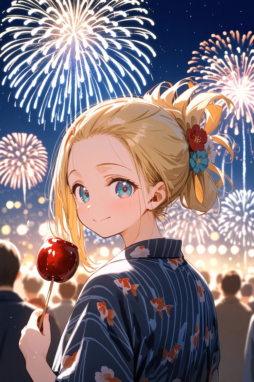 おでこがキュートなGARLANDちゃん | の人気AIイラスト・グラビア