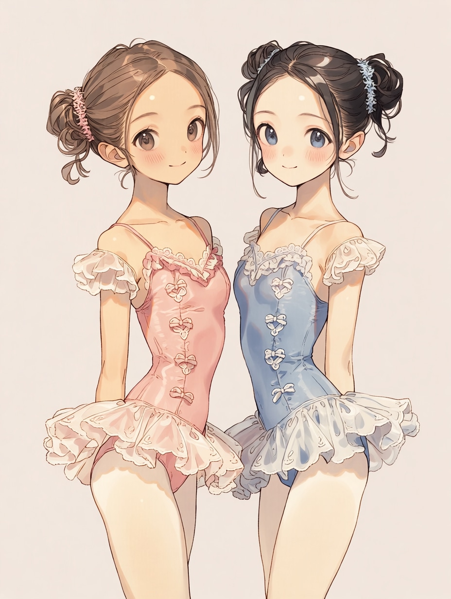 レオタード少女223 | の人気AIイラスト・グラビア