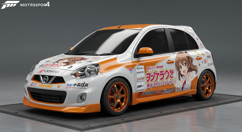 マーチアニメ痛車