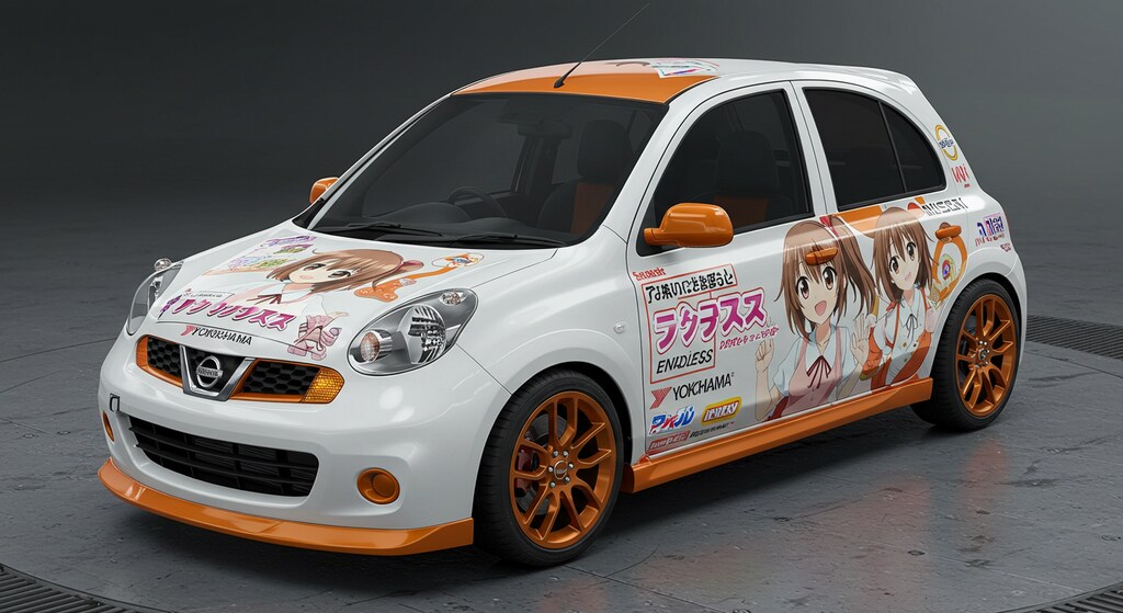 マーチアニメ痛車