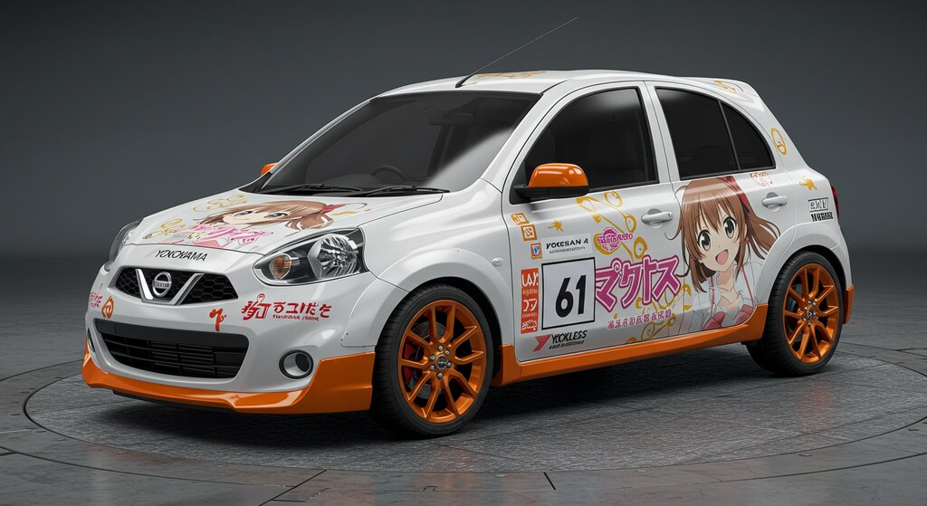 マーチアニメ痛車