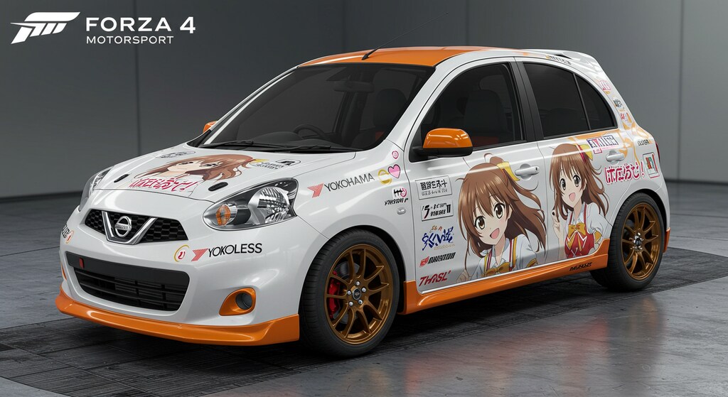 マーチアニメ痛車