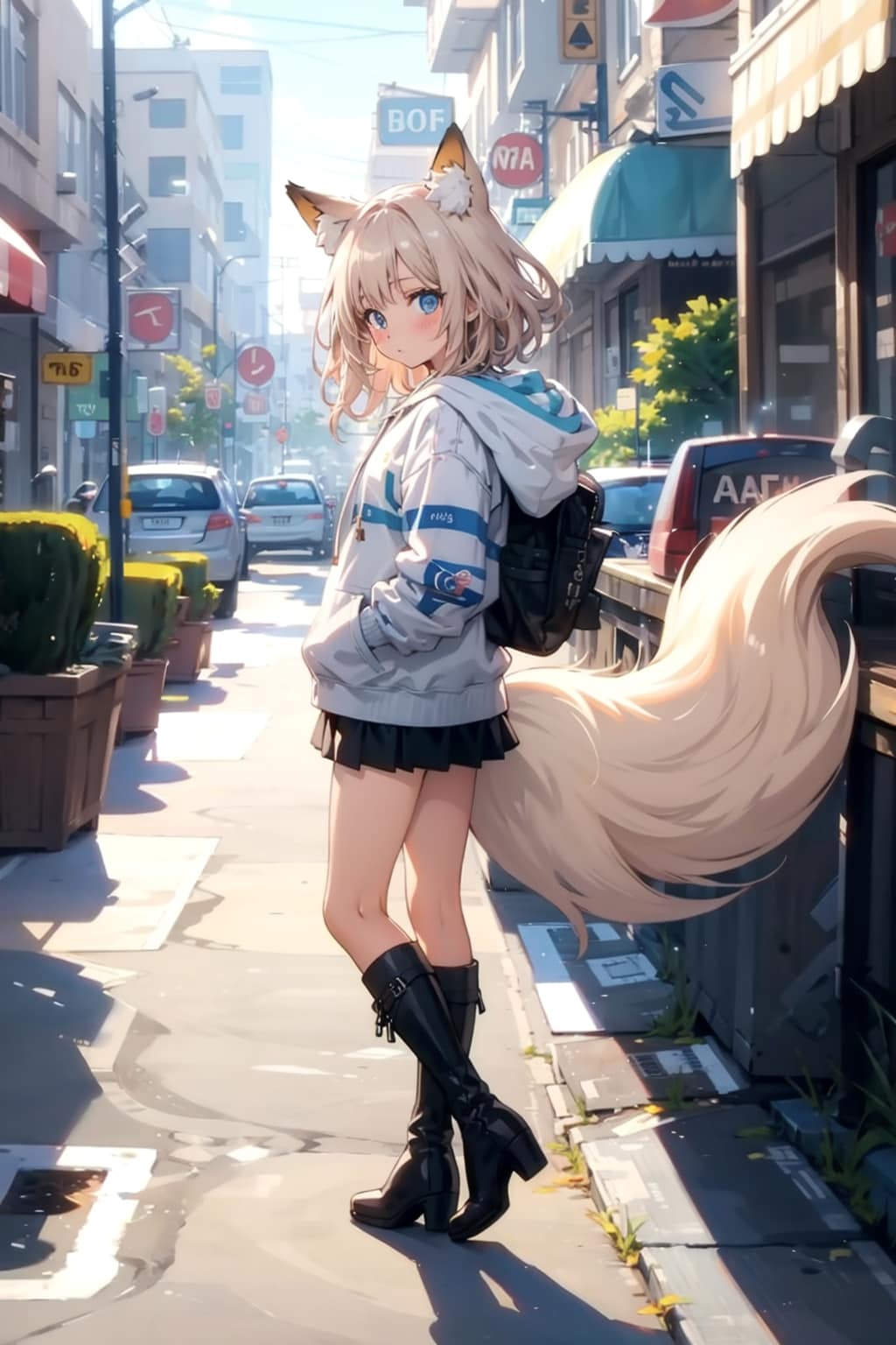 今日の狐耳娘 | の人気AIイラスト・グラビア