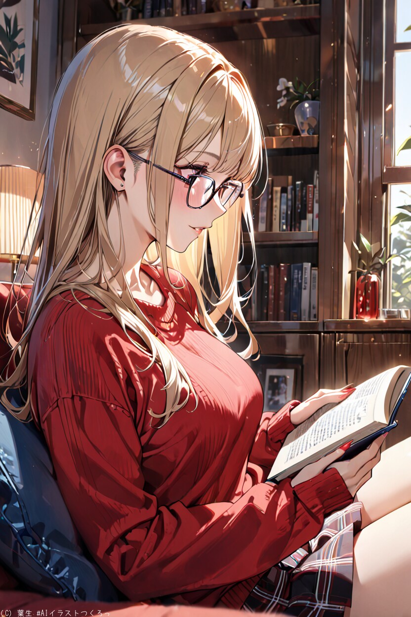 本を読む日