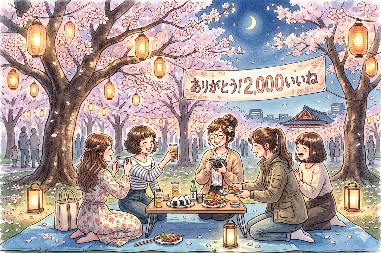 No.165 ありがとう！2,000いいね
