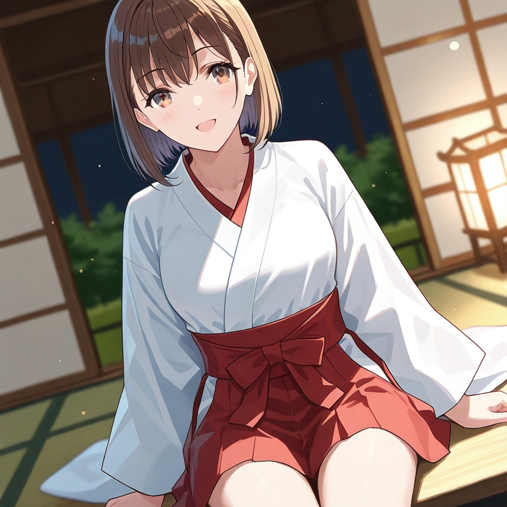 巫女さん | の人気AIイラスト・グラビア