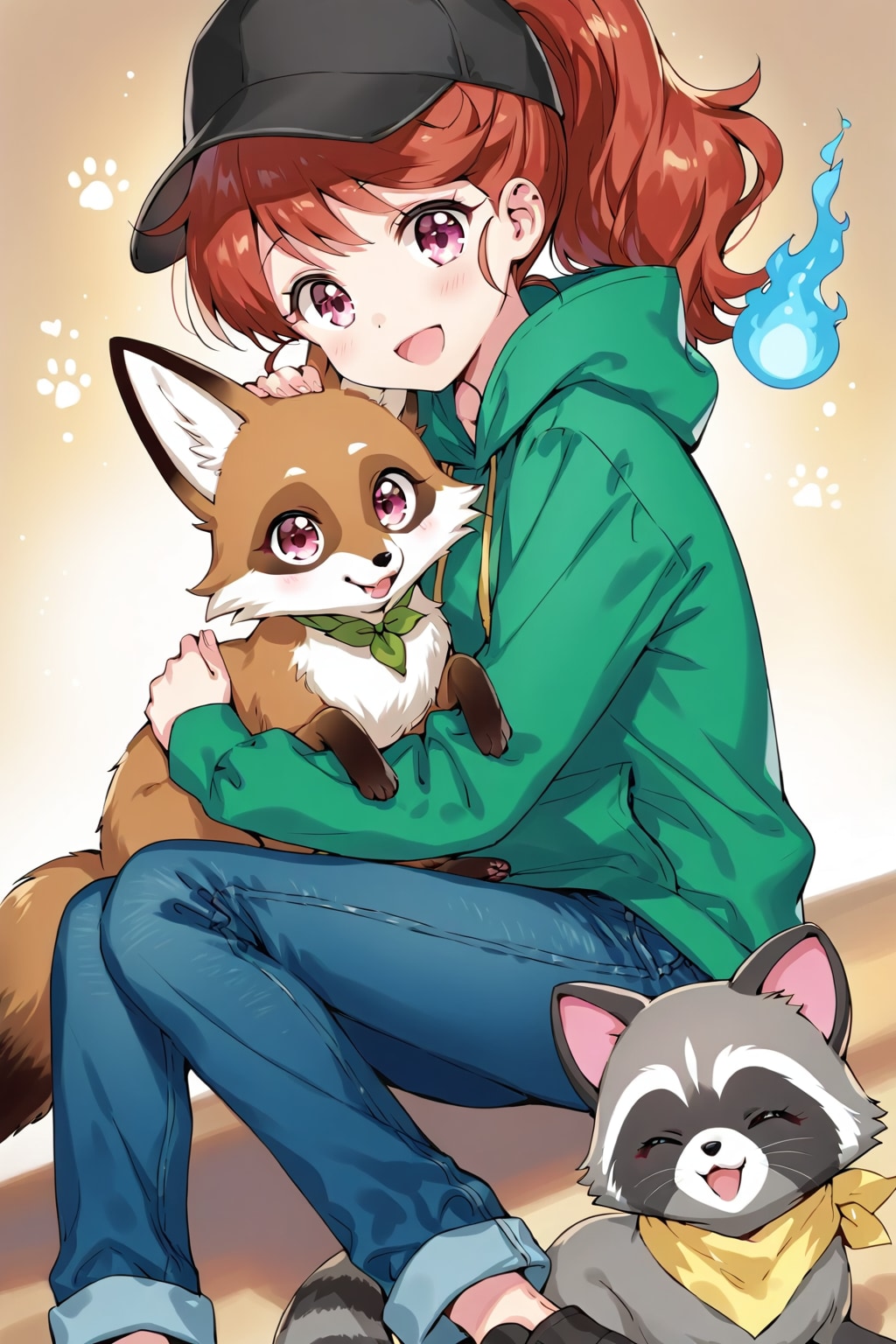 赤いさんと緑さん