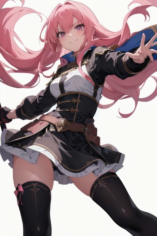 ピンク髪3