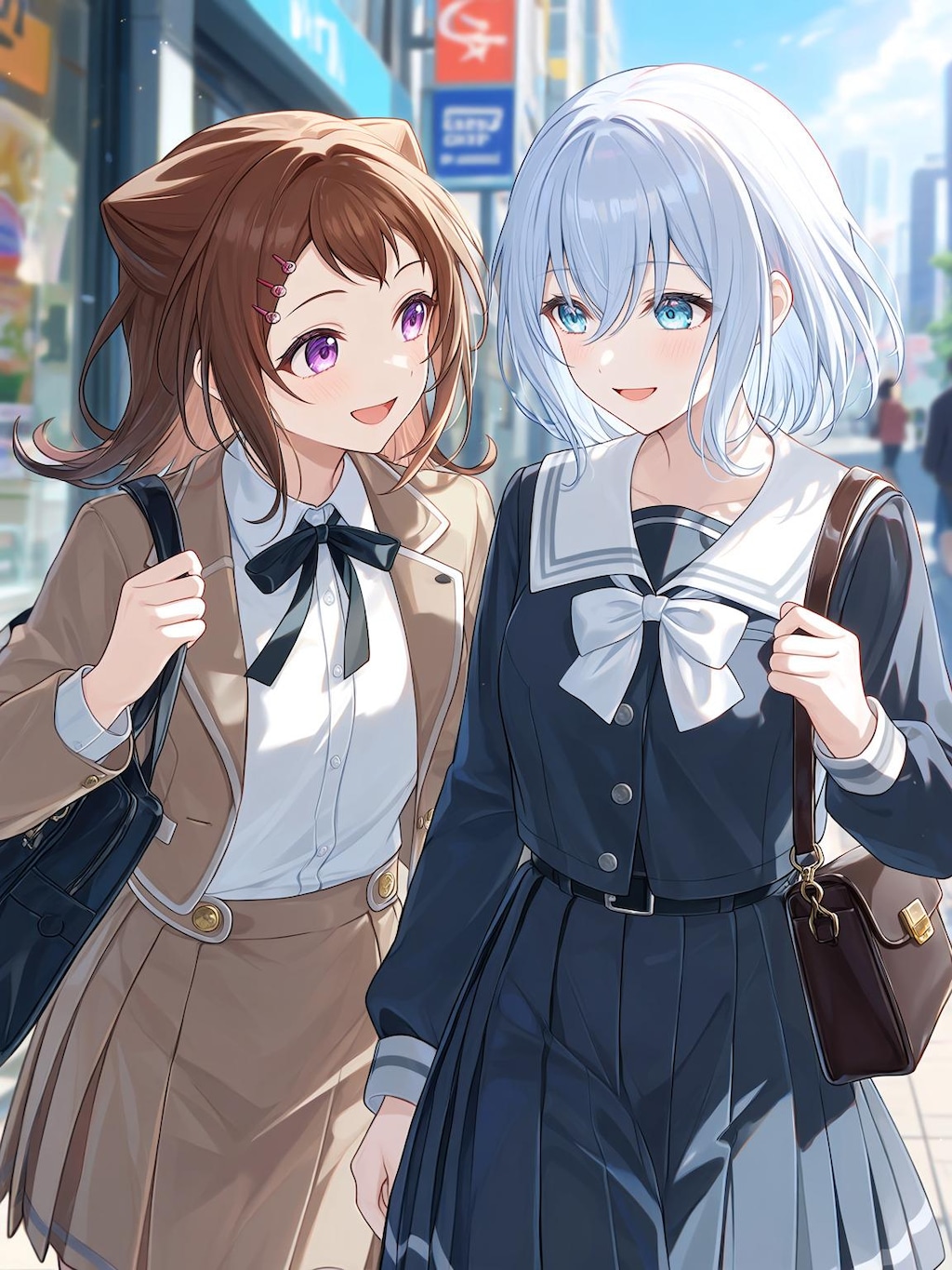 香澄とましろ