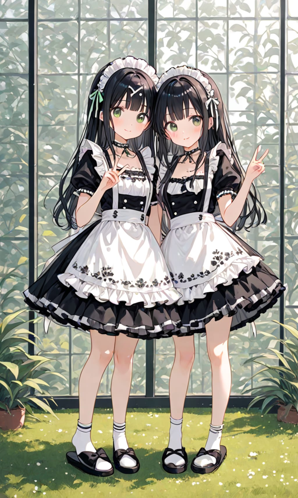 温室のメイドさん