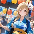 うちの子達と夏祭り♪ 5枚目