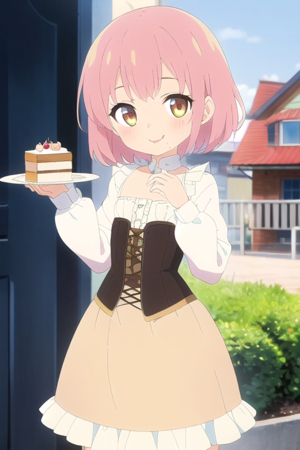 ケーキをどうぞ