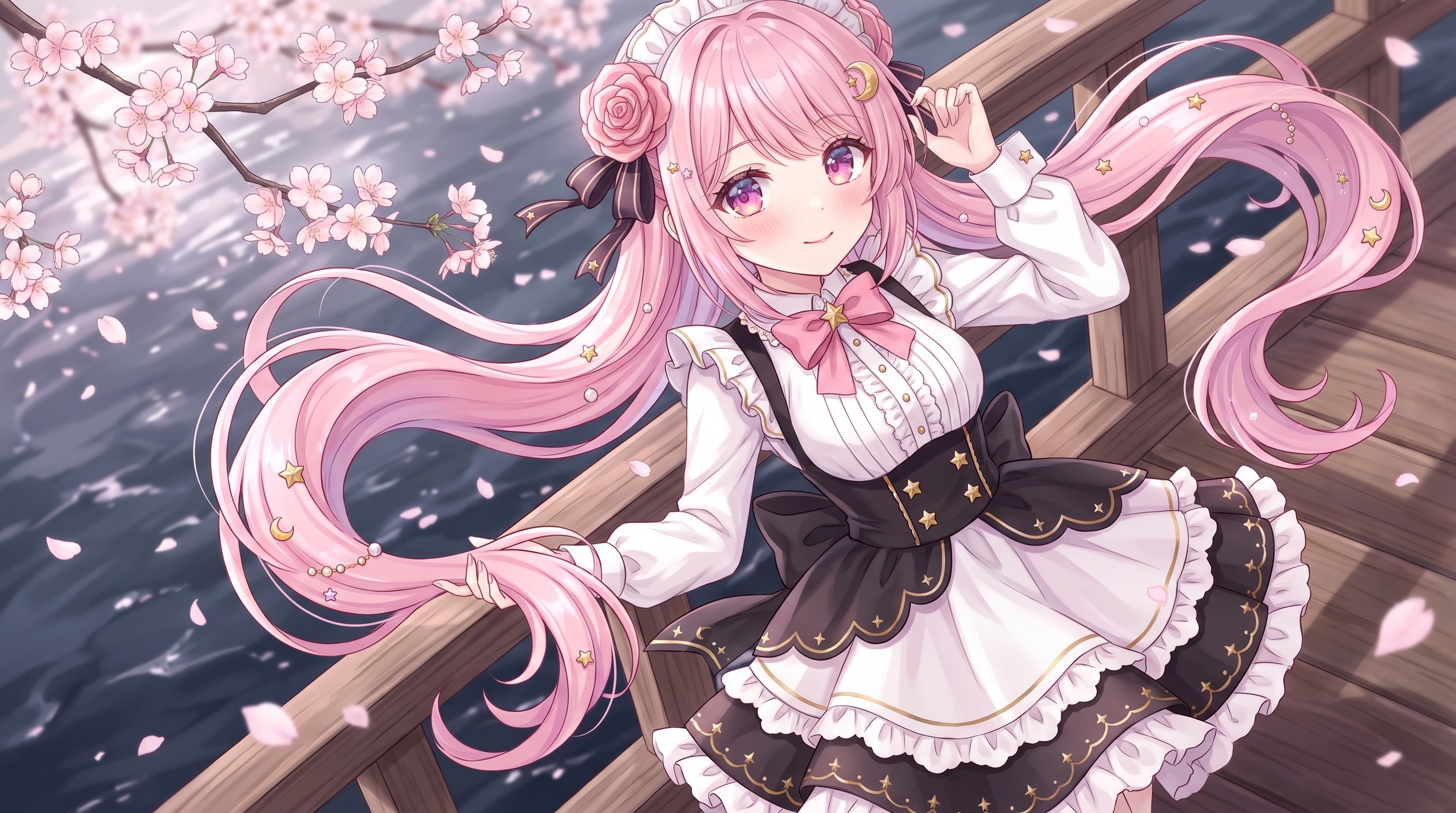 桜影水舞夢幻譚 | の人気AIイラスト・グラビア