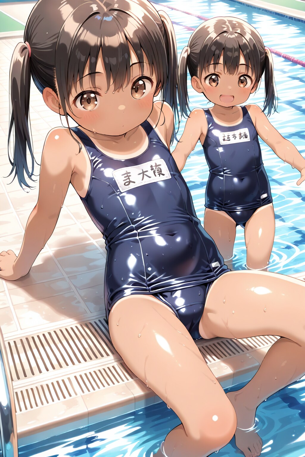 スク水美少女