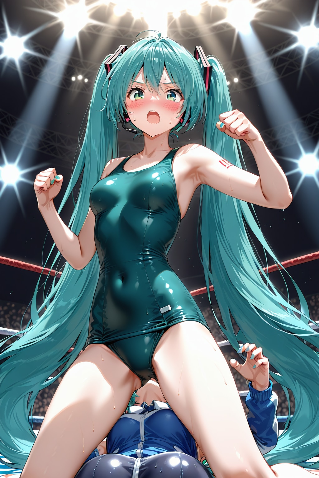 プロレスラー初音ミク！1勝への道！第九話2