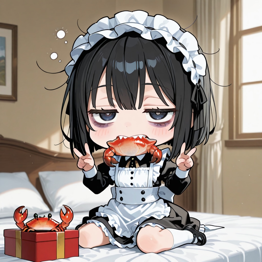 にいちゃん、いつもにもどるって…？🦀 | の人気AIイラスト・グラビア