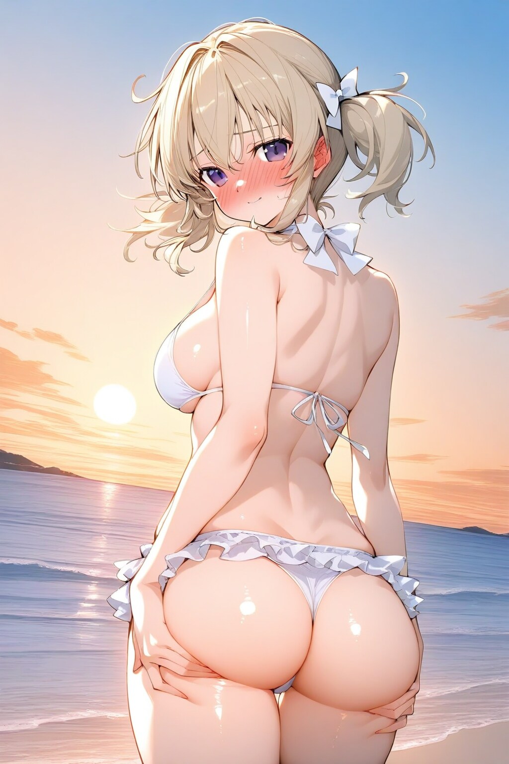閃乱カグラ(水着食い込み)