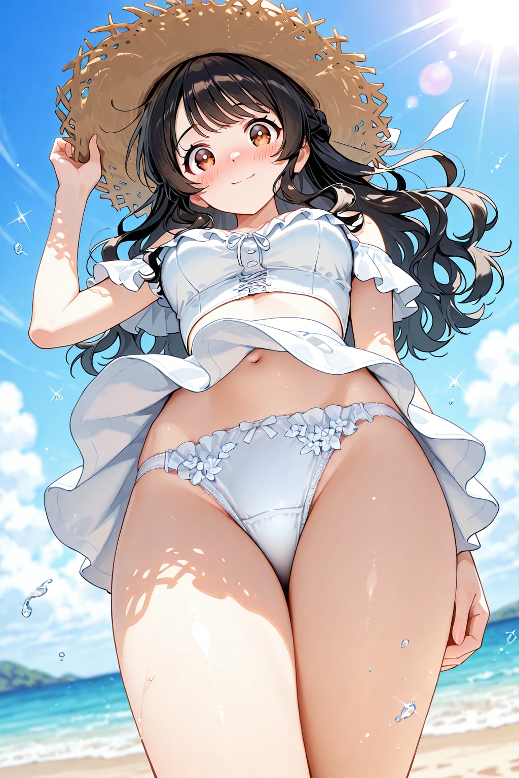サマーパンチラ