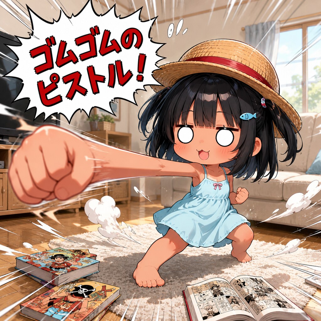 麦わらのこなつ