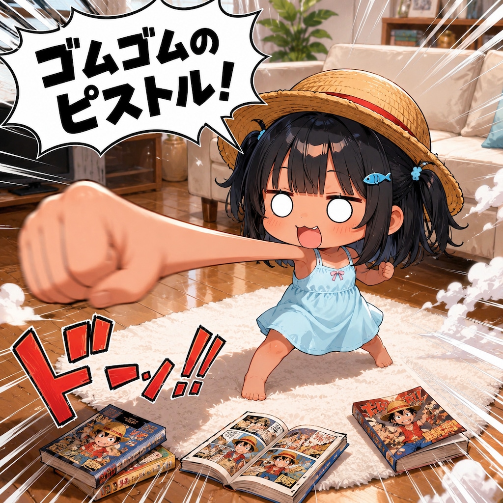 麦わらのこなつ