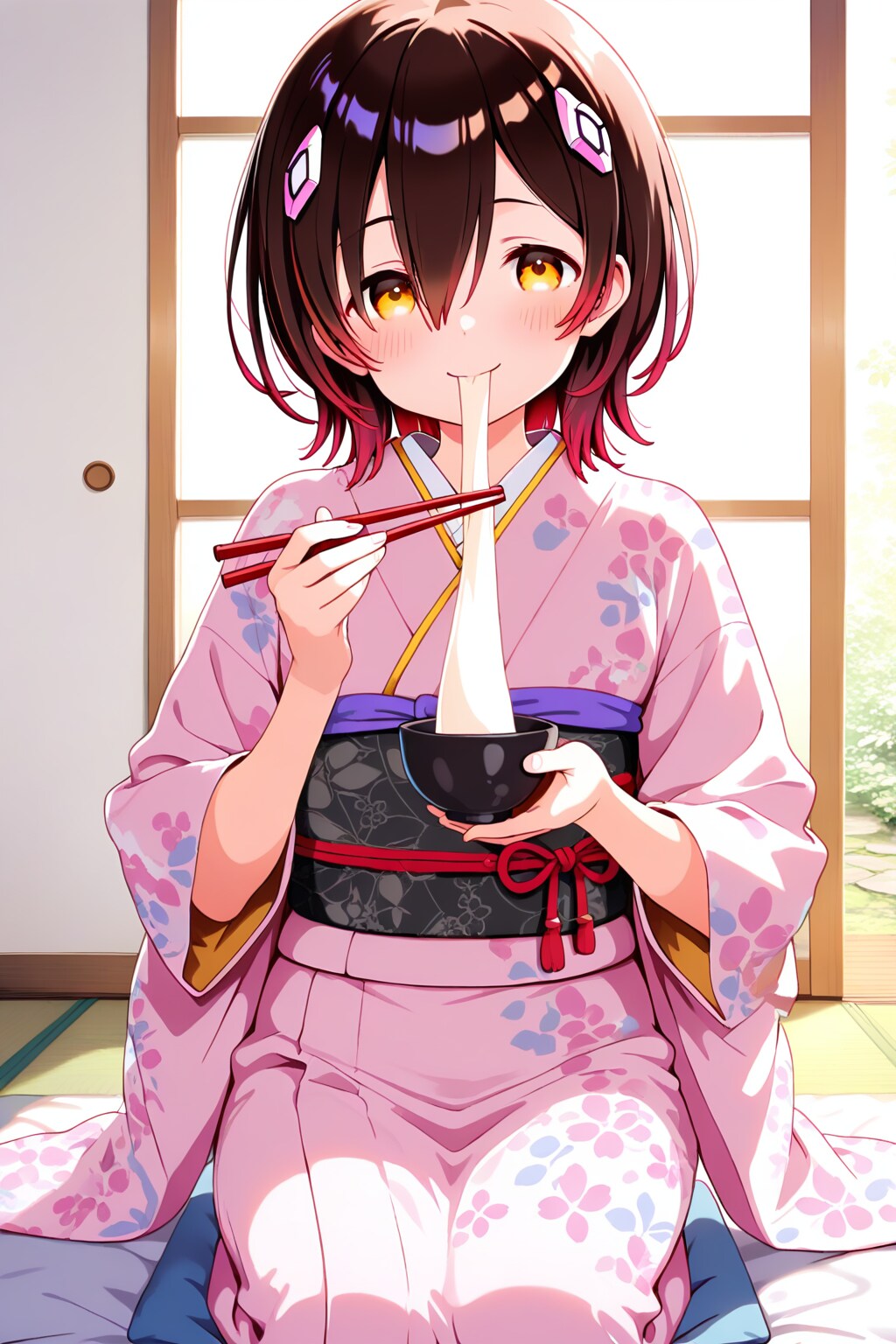 お正月ロボ子さん