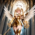 黄金を纏う天使 2枚目