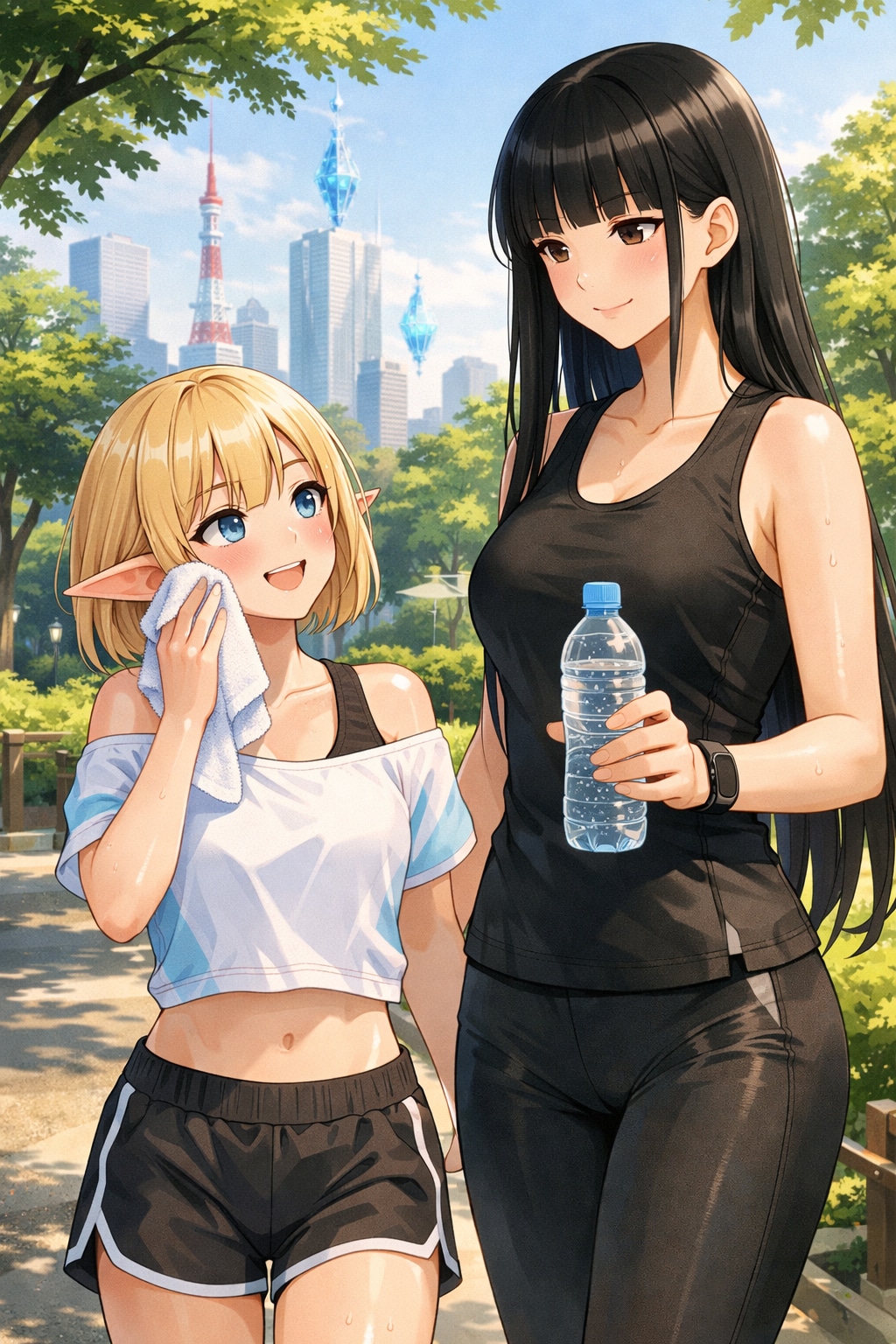 良い汗かいたね。（ナイスバディの日　03）