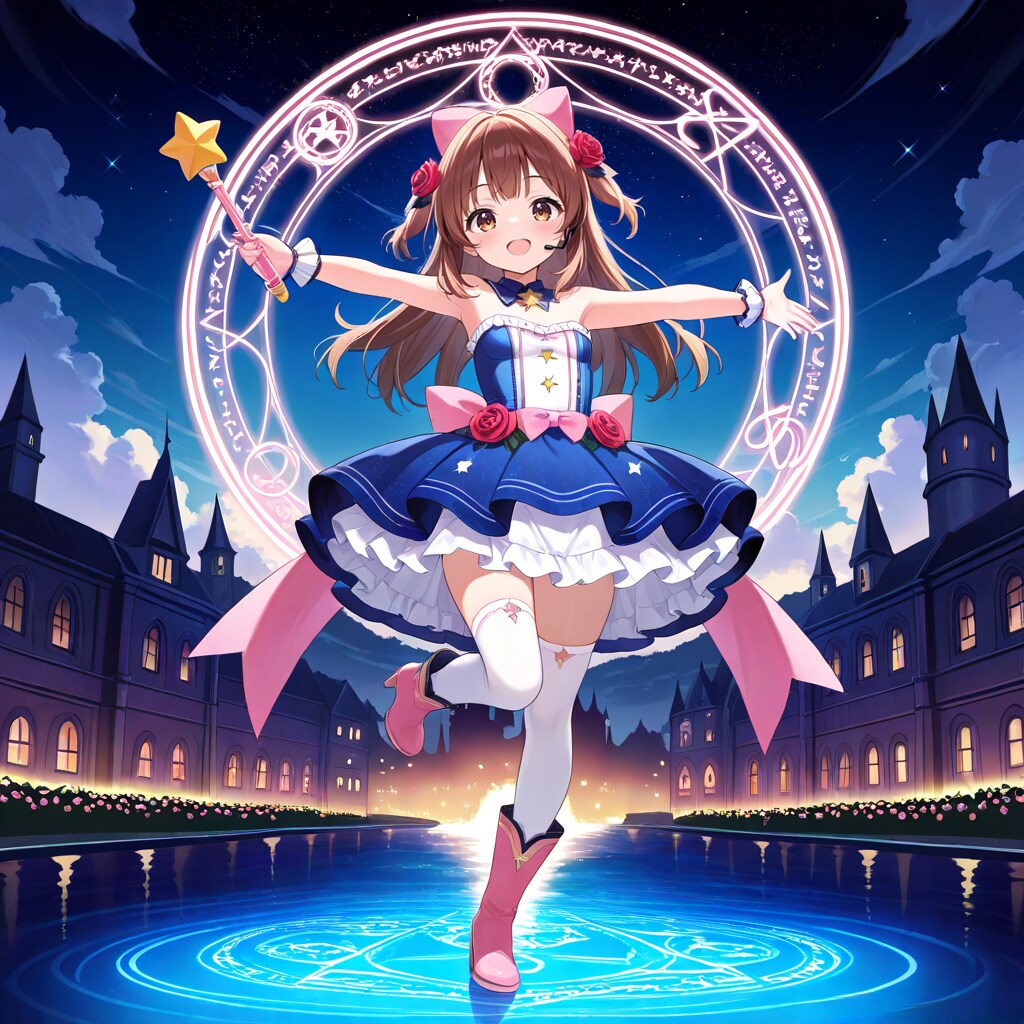 ミラクルダンス☆ナイト ～輝く魔法少女～ | の人気AIイラスト・グラビア