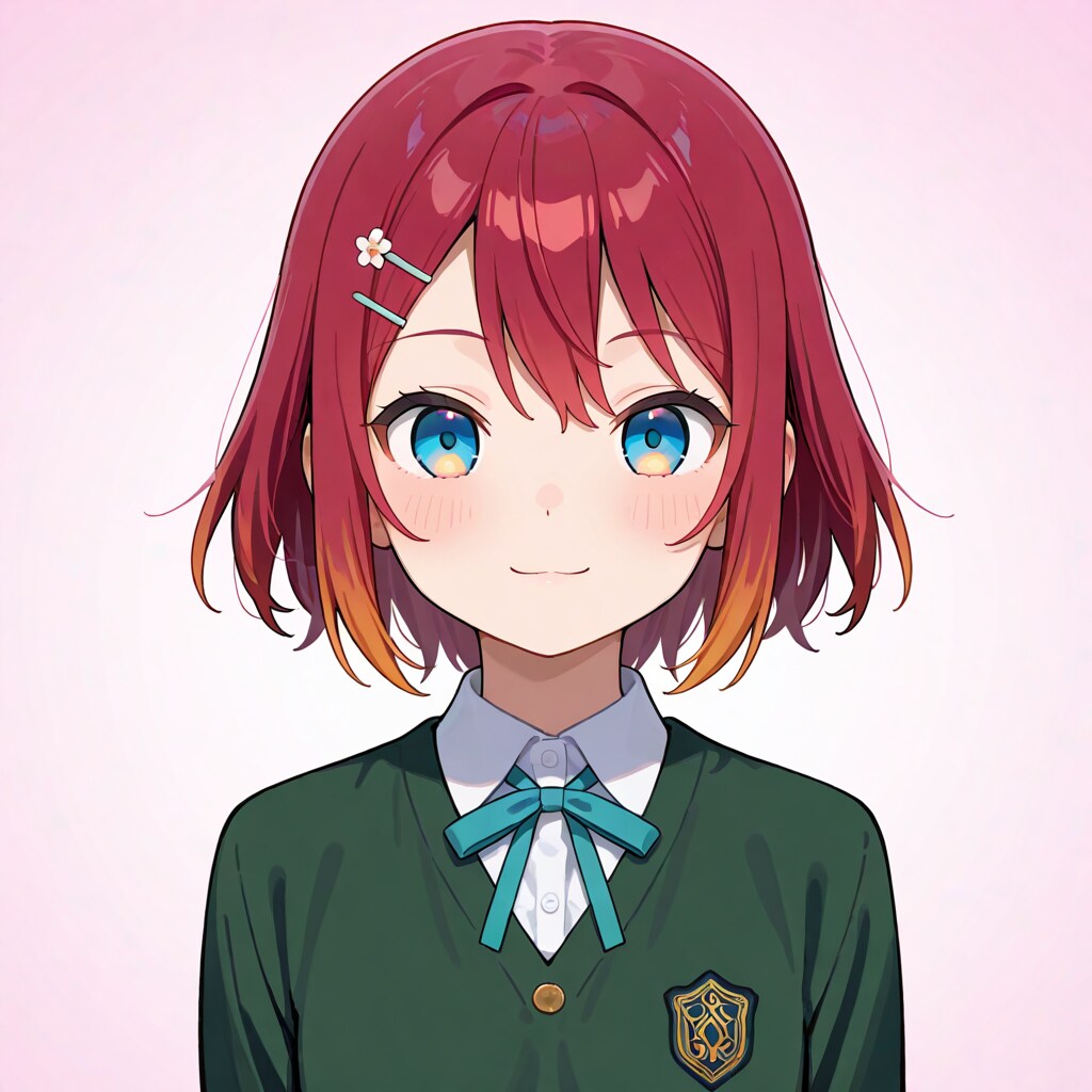 赤髪の女の子