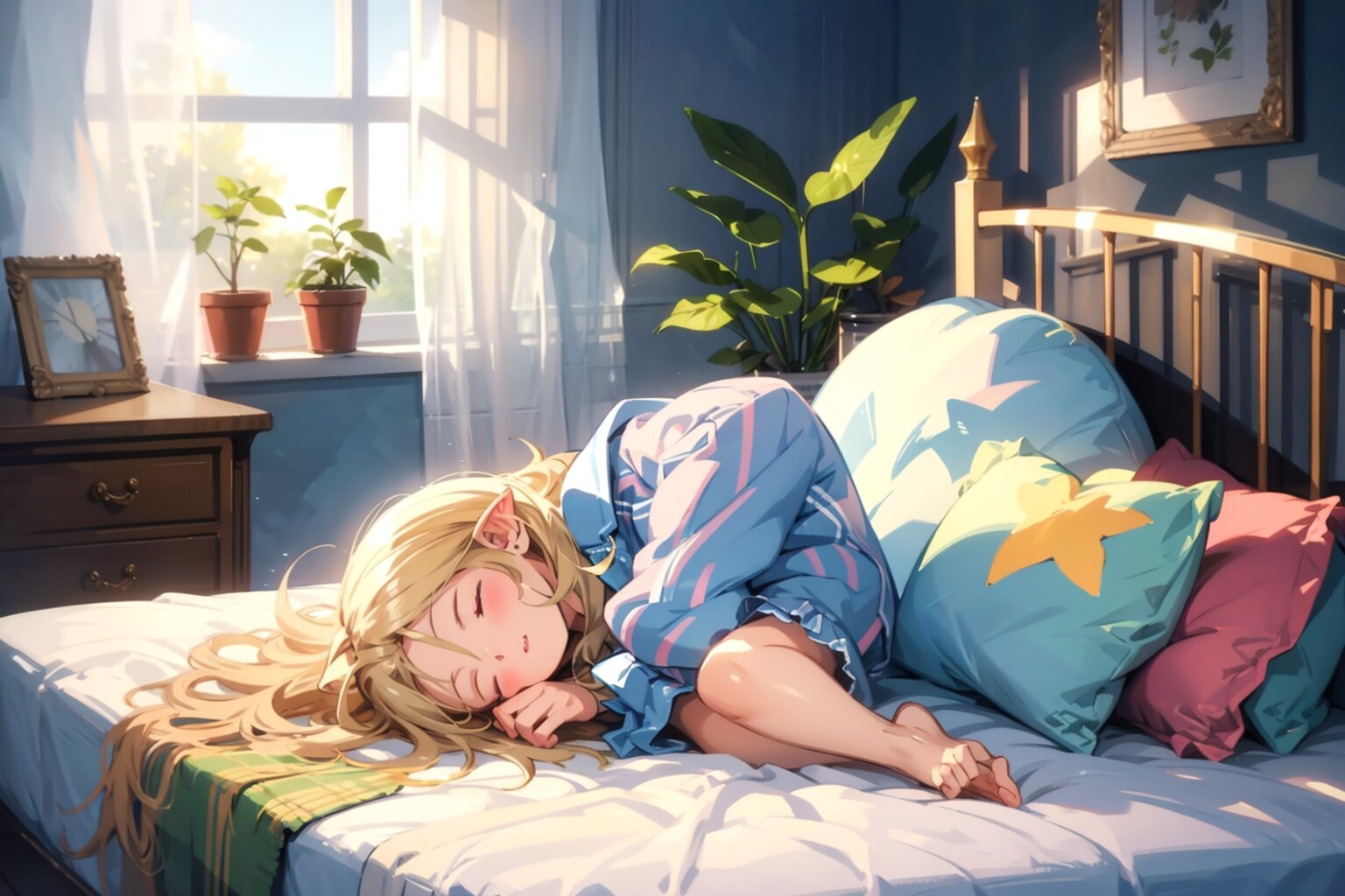 おねむ | の人気AIイラスト・グラビア