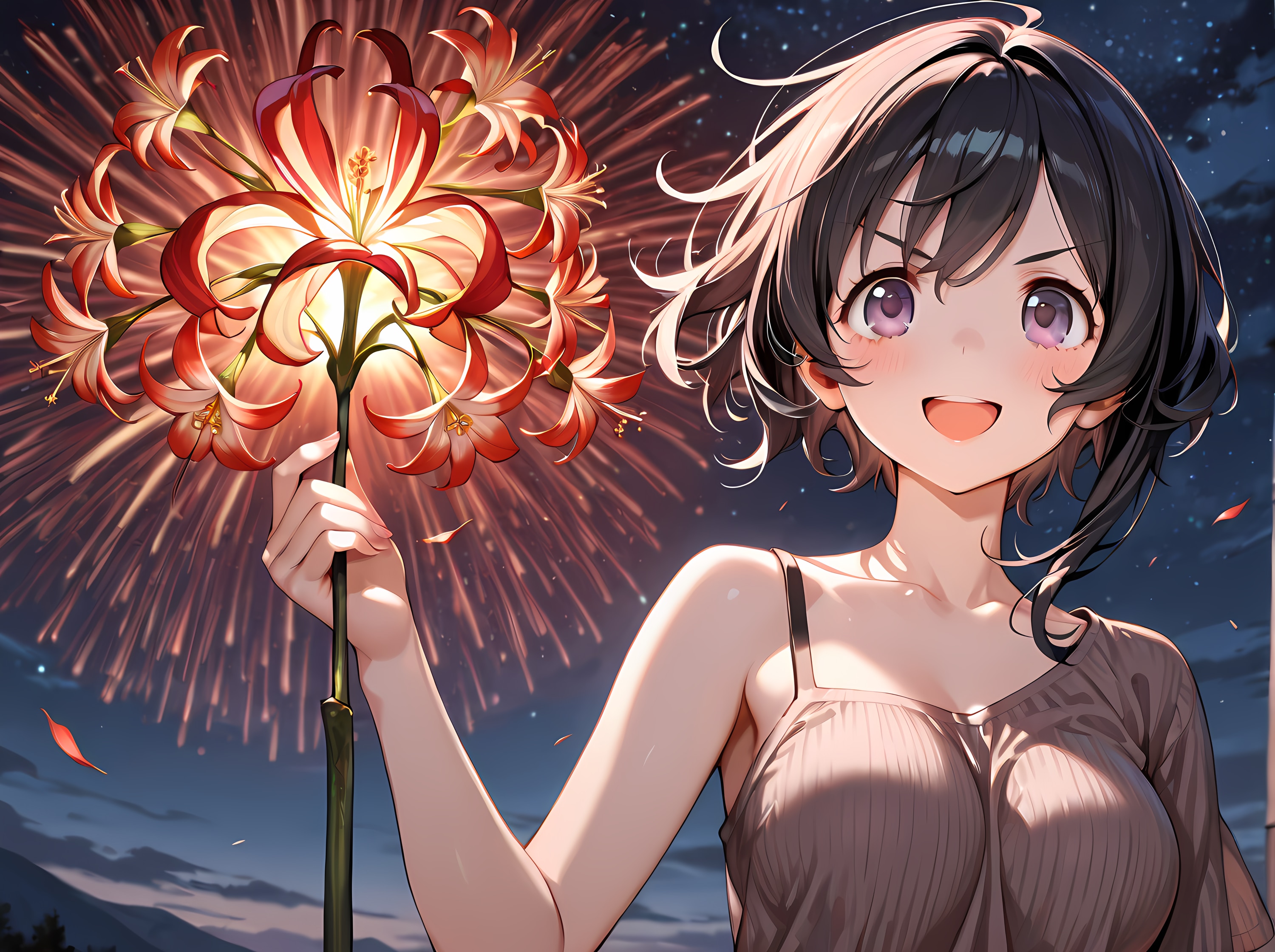 彼岸の大輪🎆 | の人気AIイラスト・グラビア