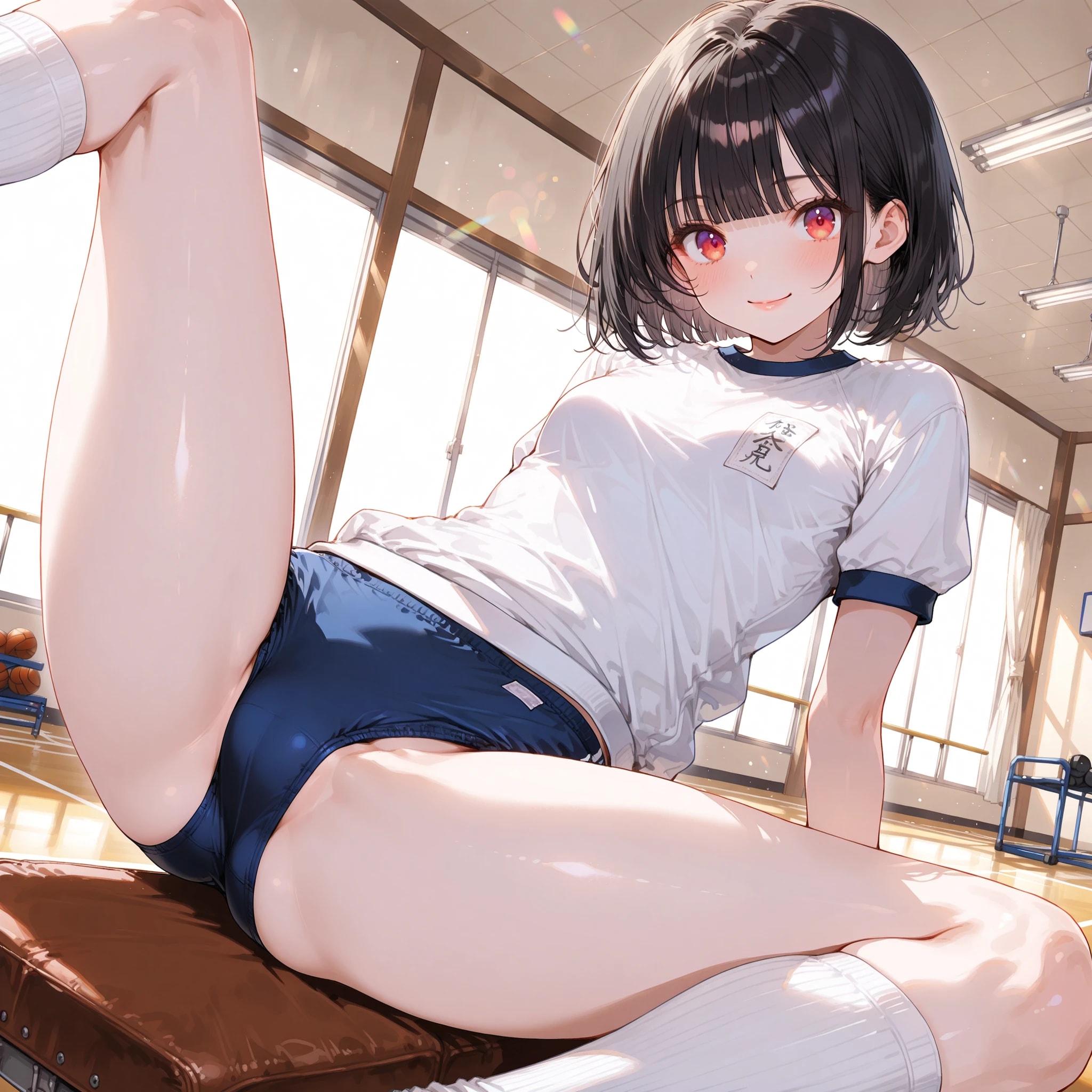 開脚ブルマetc ~ 黒髪ボブのブルマ娘８５ ~
