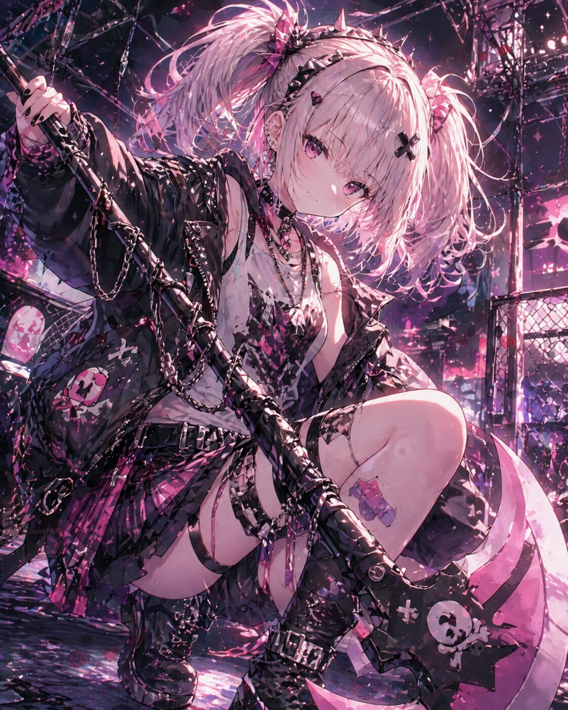 スカルとガールズロッカー。クロミちゃんとか好きそう。