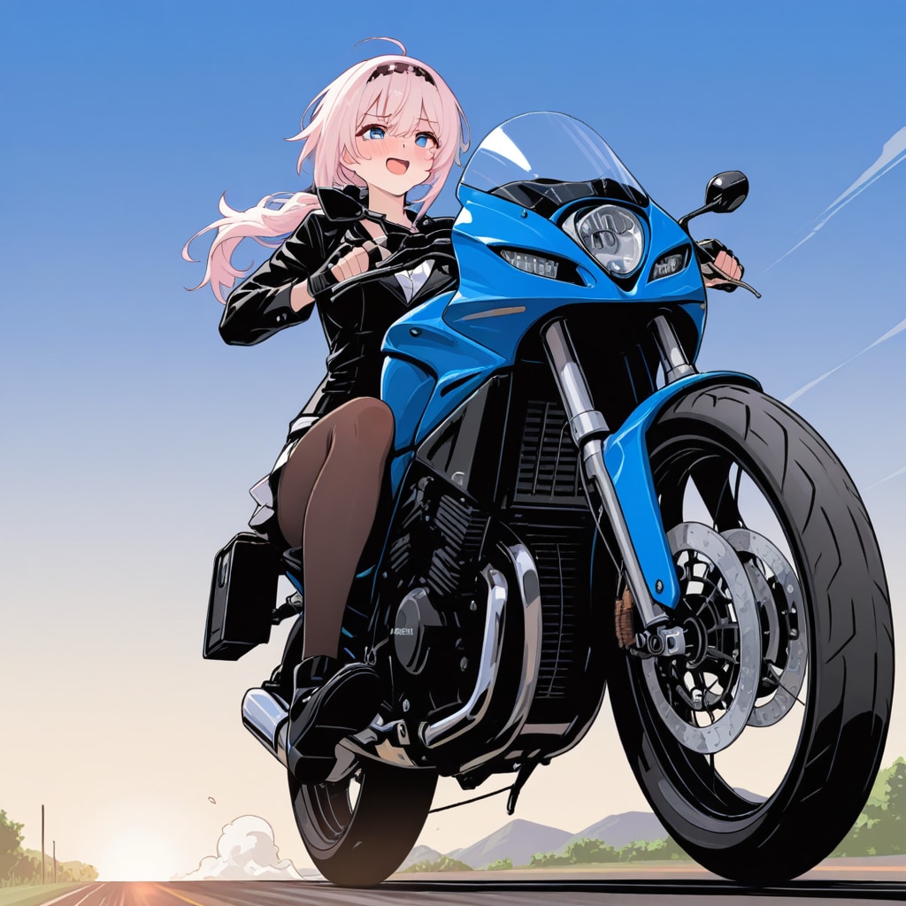盗んたバイクで走り出す！