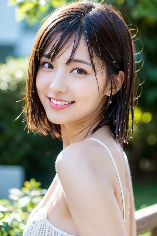 濡れております💦