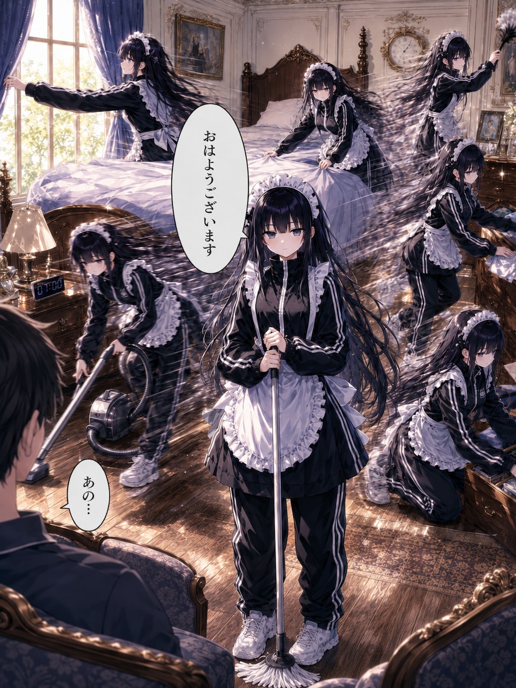 おはようございます（高速清掃中）
