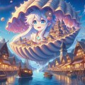 巨大貝がらの街 4枚目