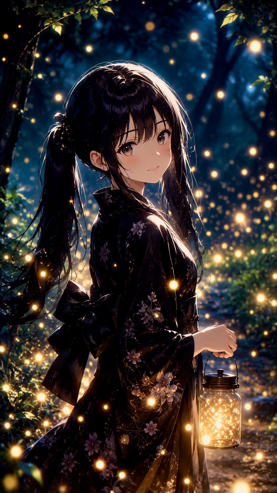 蛍の森