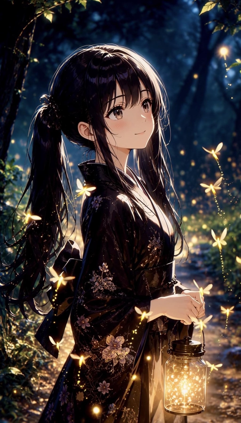 蛍の森