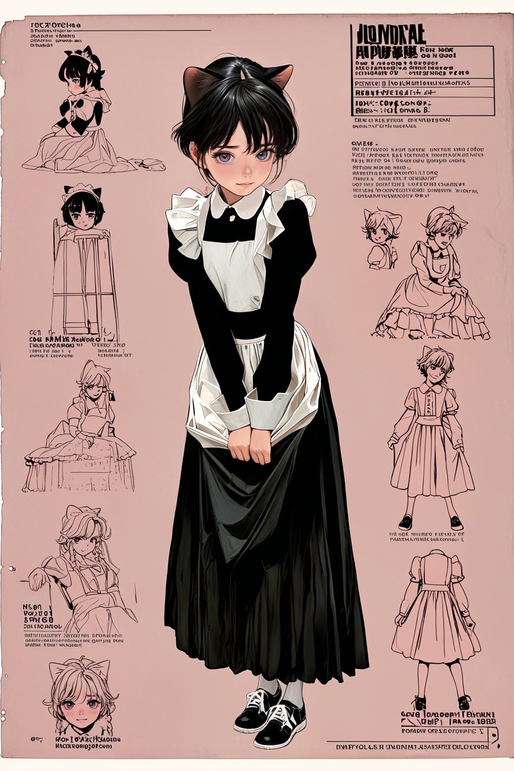 メイド服スニーカー | の人気AIイラスト・グラビア