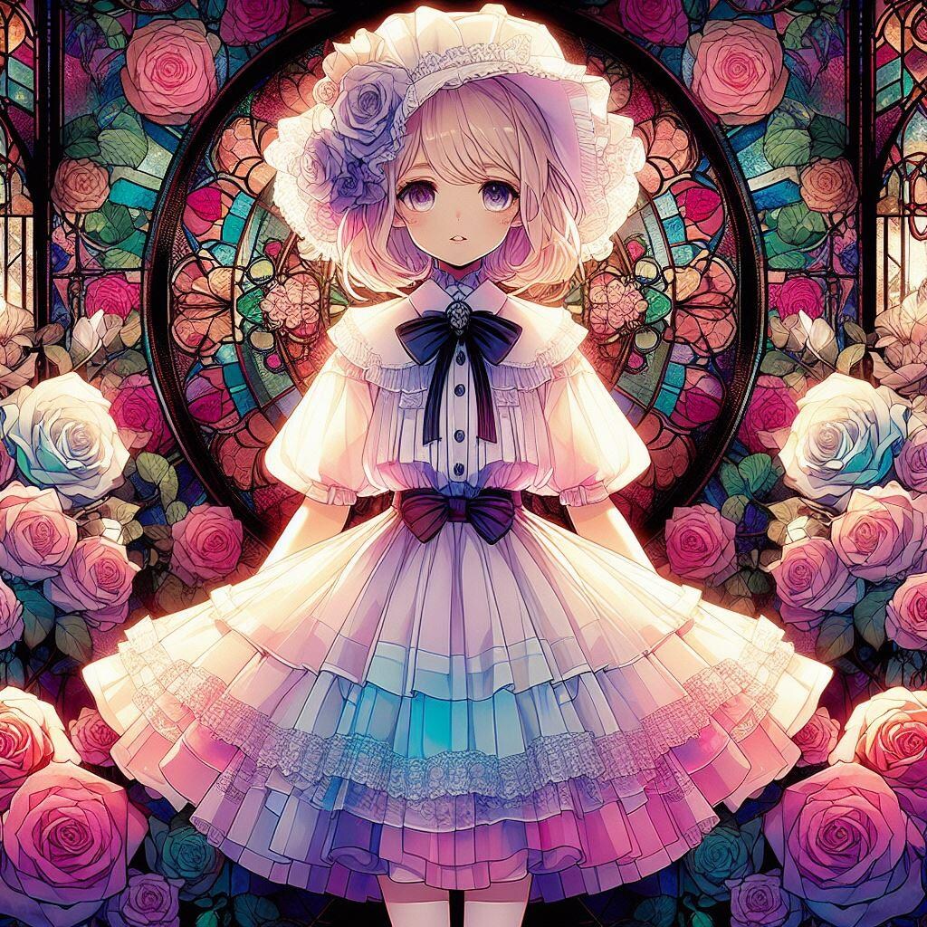 甘ロリとステンドグラス