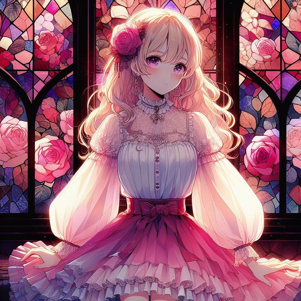 甘ロリとステンドグラス