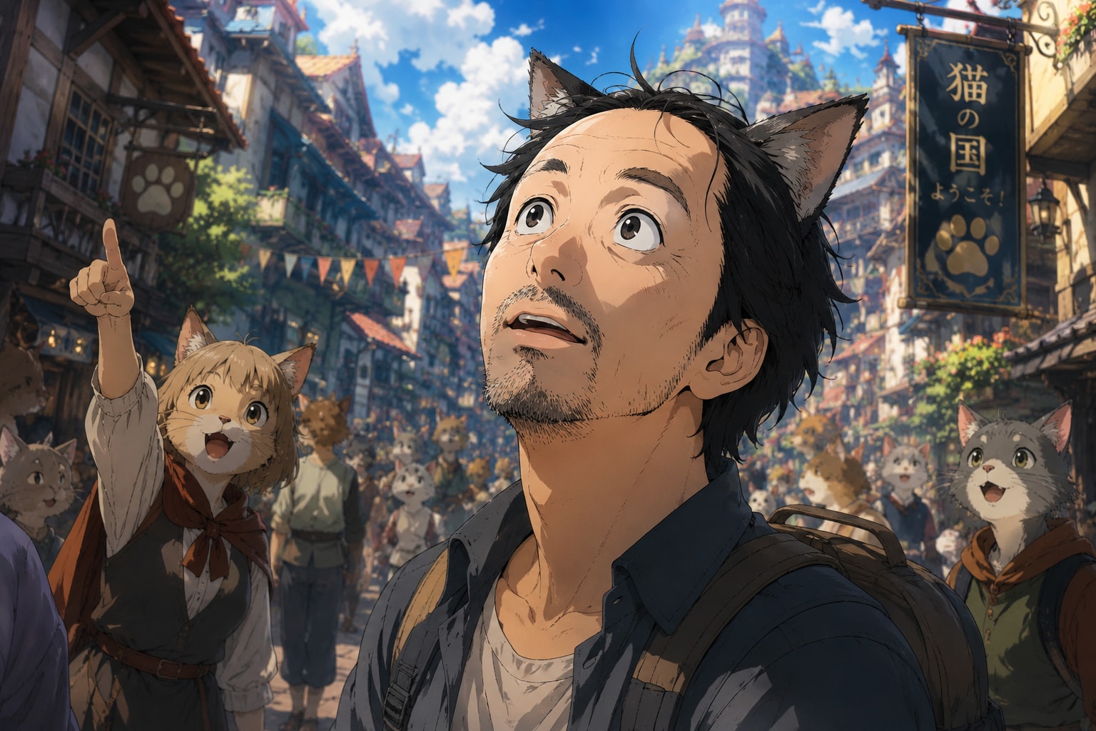 猫の国 | の人気AIイラスト・グラビア