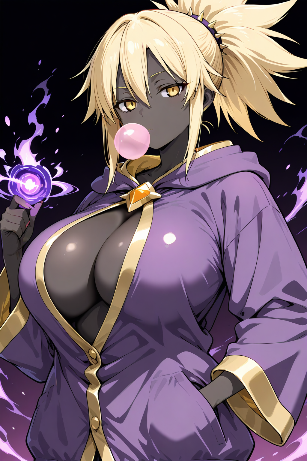 黒愛魔女ギャルま！25 | の人気AIイラスト・グラビア