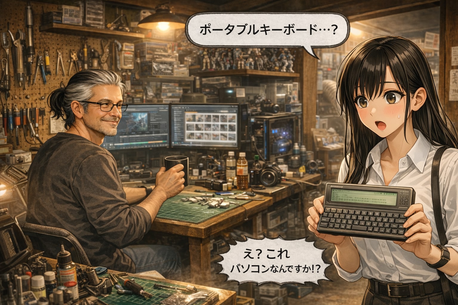 ポケコンって云う旧世代の…まぁいいか。