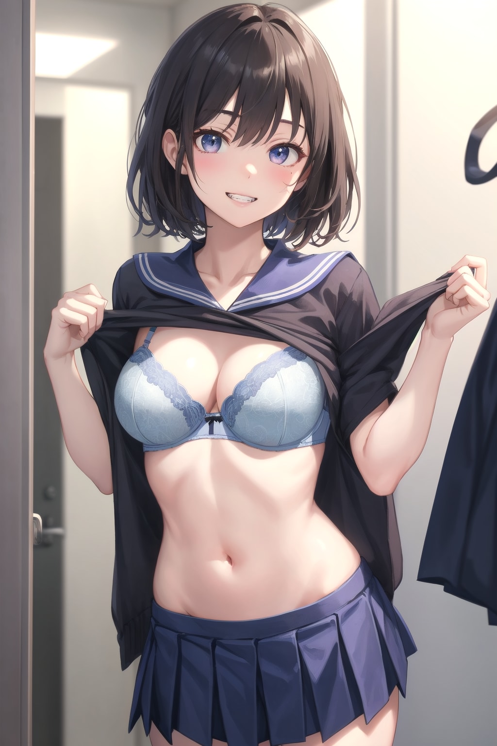 更衣室覗いちゃダメだよ